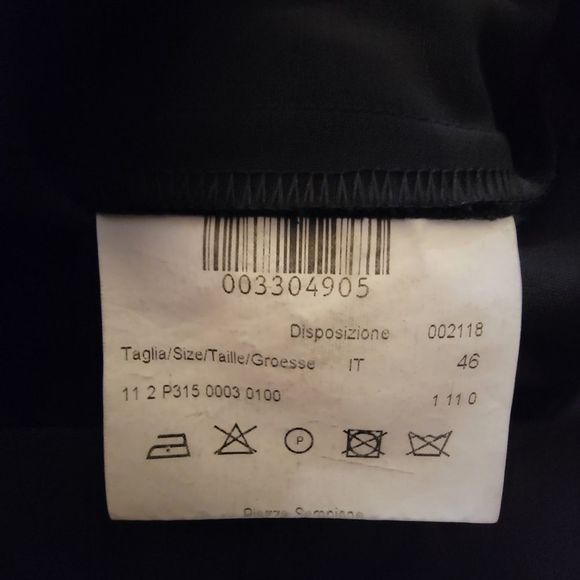 Piazza Sempione Italy 'Audrey' Cropped Black Dress Pants - Picture 8 of 11